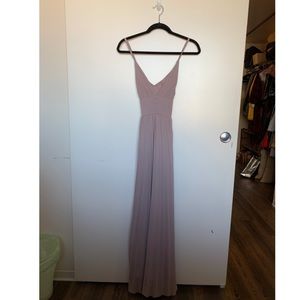 Mauve Evening Gown